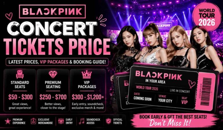 Blackpink Concert Tickets Price