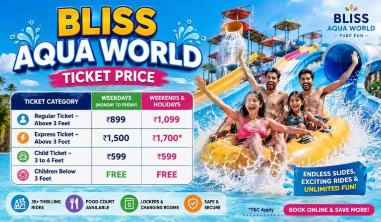 Bliss Aqua World Ticket Price