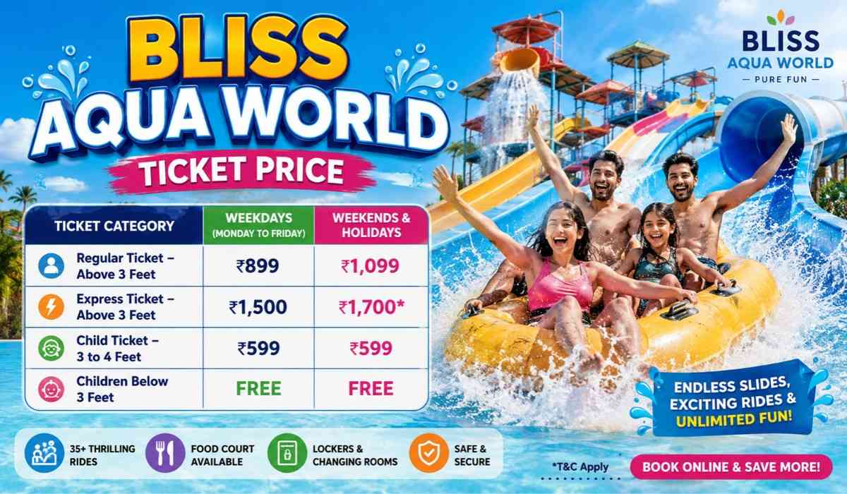 Bliss Aqua World Ticket Price
