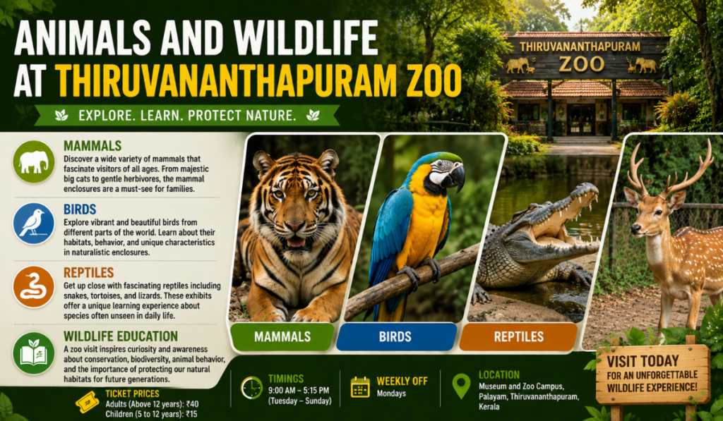 Thiruvananthapuram Zoo Tickets