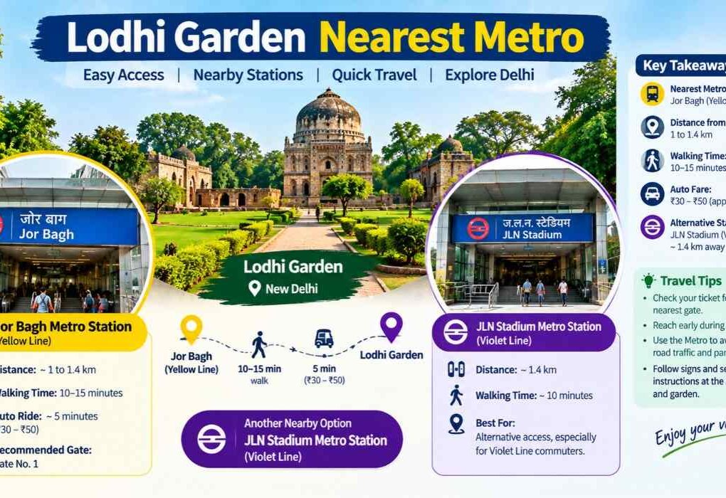 Lodhi Garden Nearest Metro