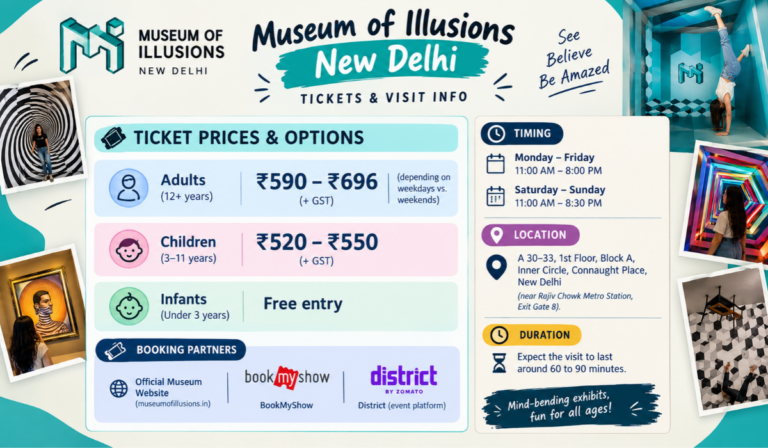Museum of Illusions New Delhi Tickets