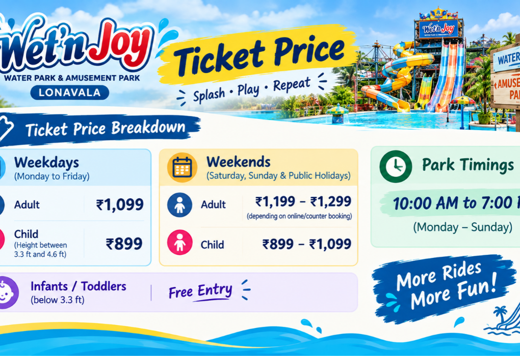 Wet n Joy Ticket Price