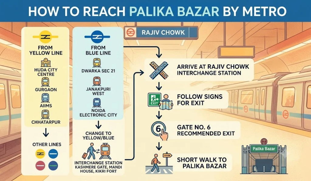 Palika Bazar Nearest Metro Station
